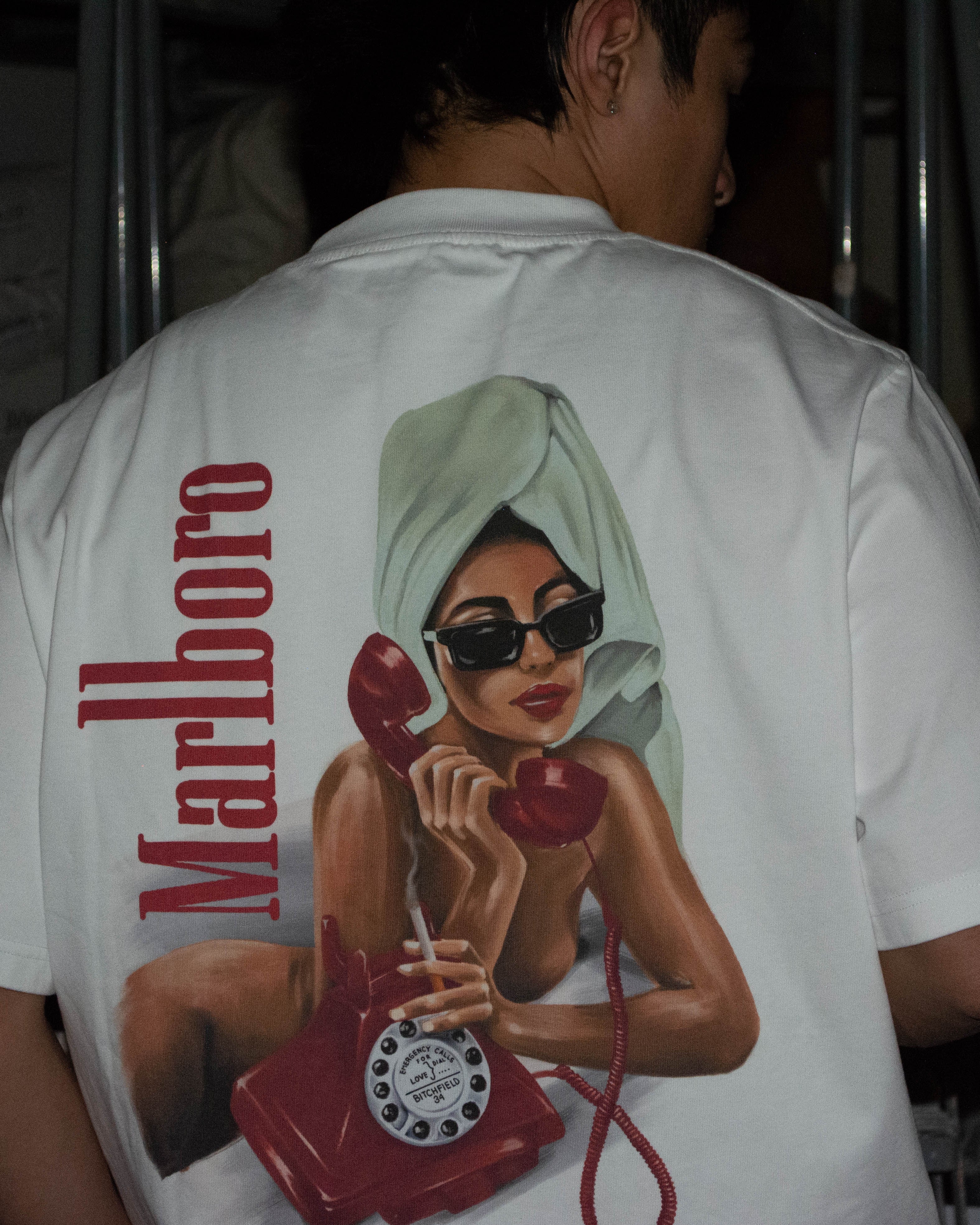Premium Heavyweight Marlboro Graphic