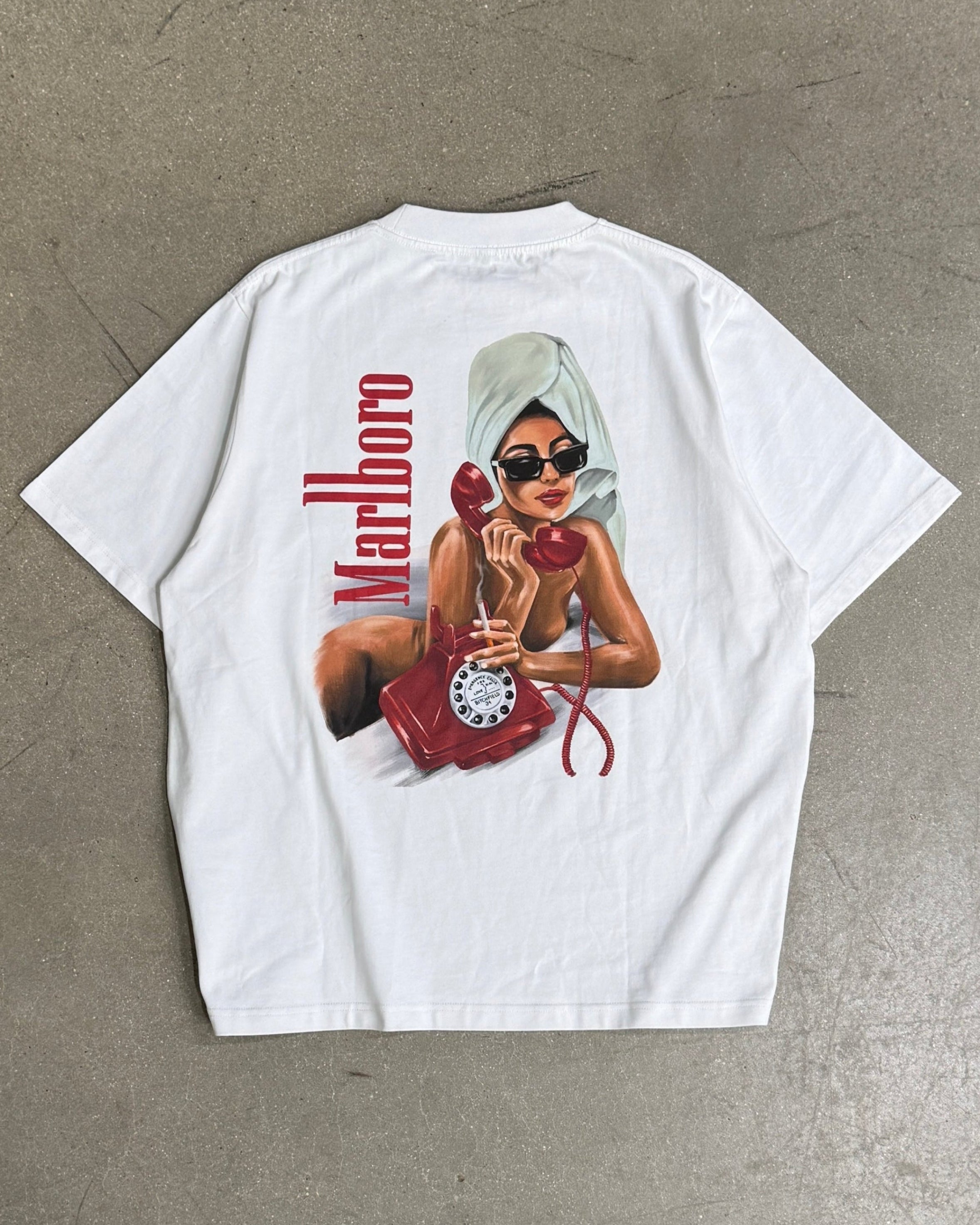 Premium Heavyweight Marlboro Graphic