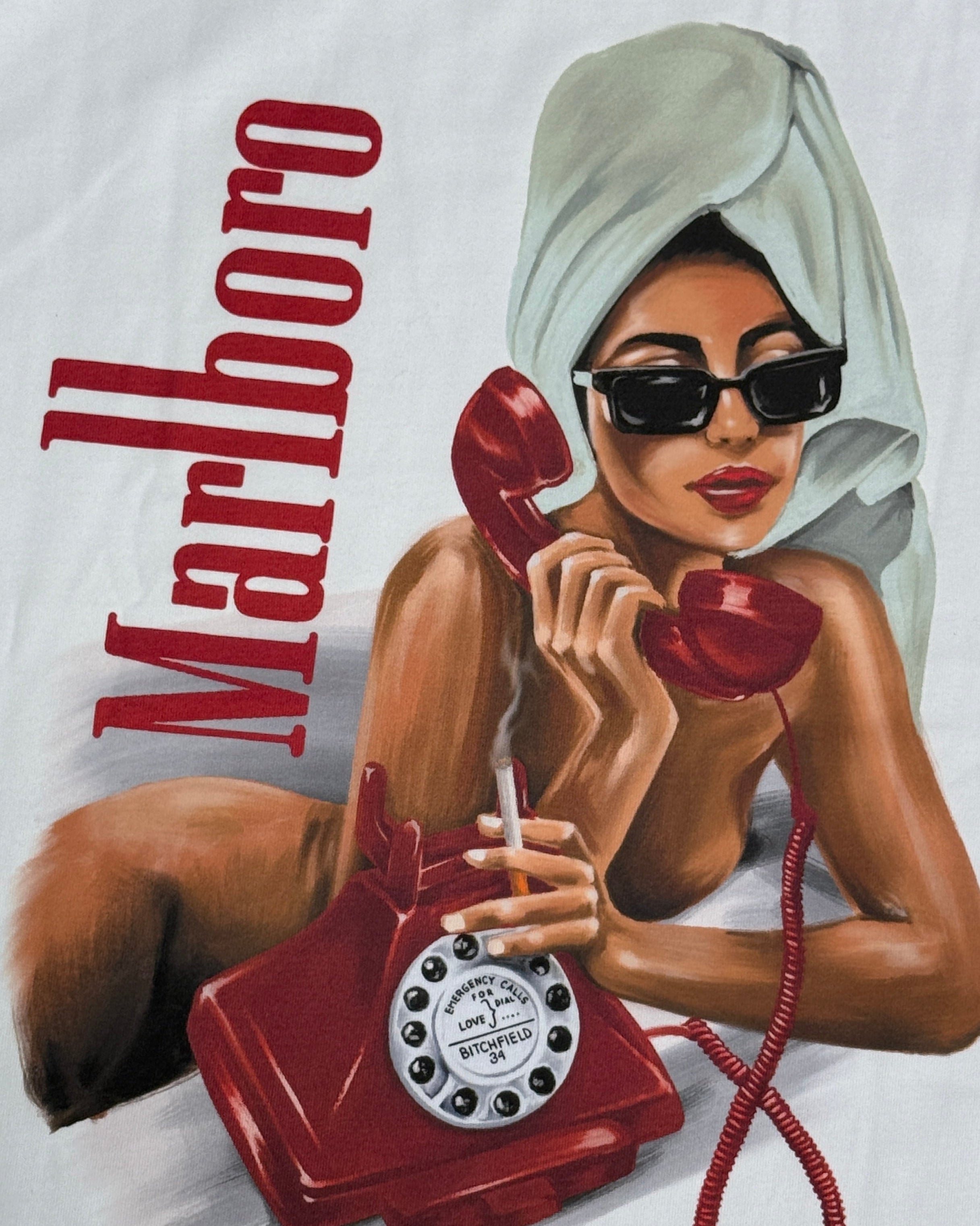 Premium Heavyweight Marlboro Graphic